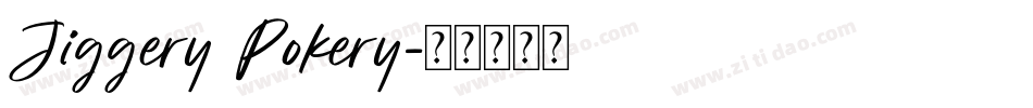 Jiggery Pokery字体转换
